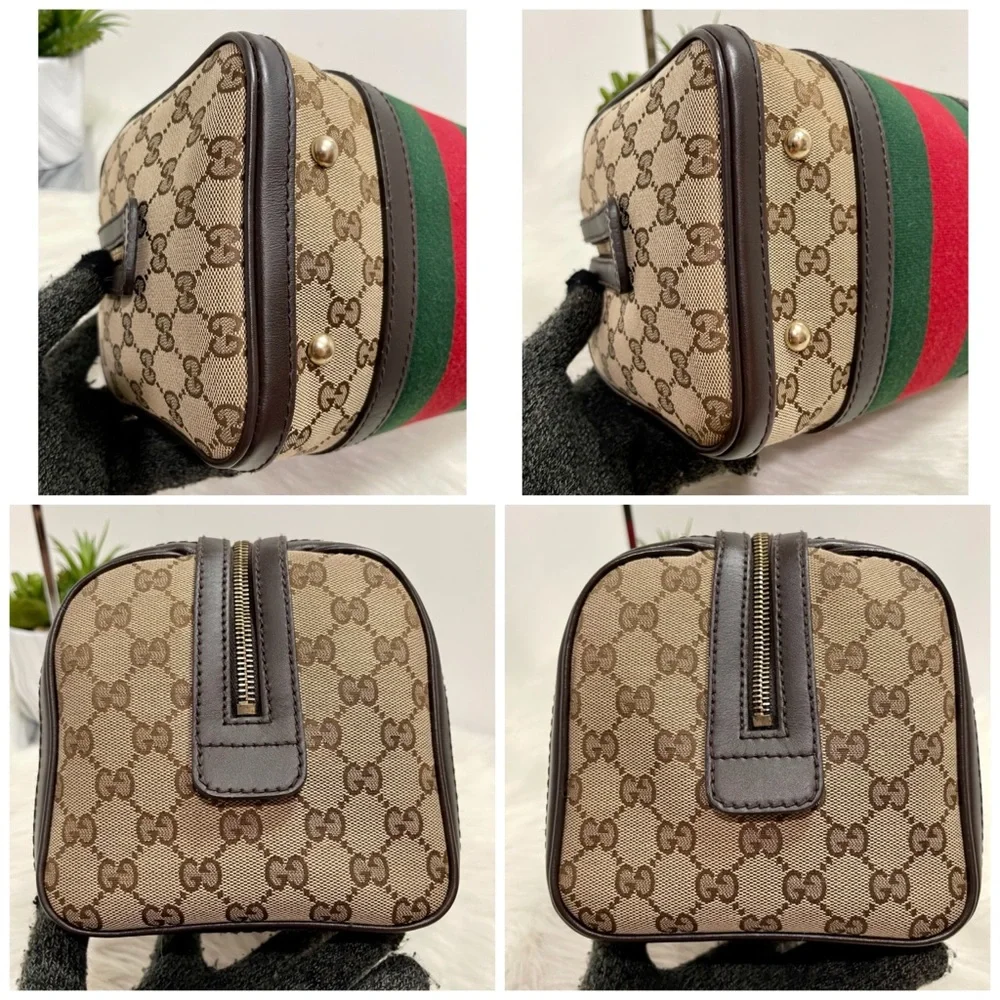 Monogram Vintage Web Small Boston - Picture 7 of 16